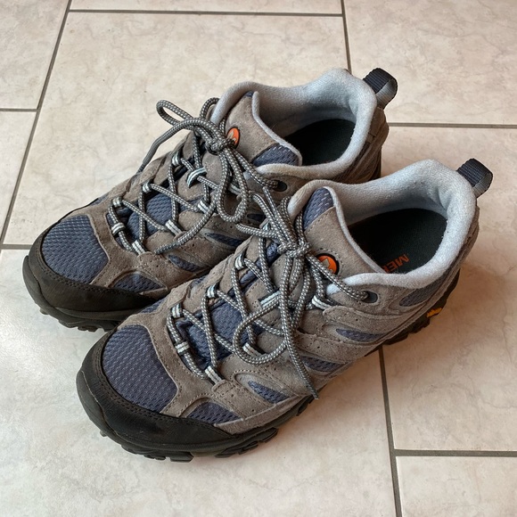 gray merrell shoes